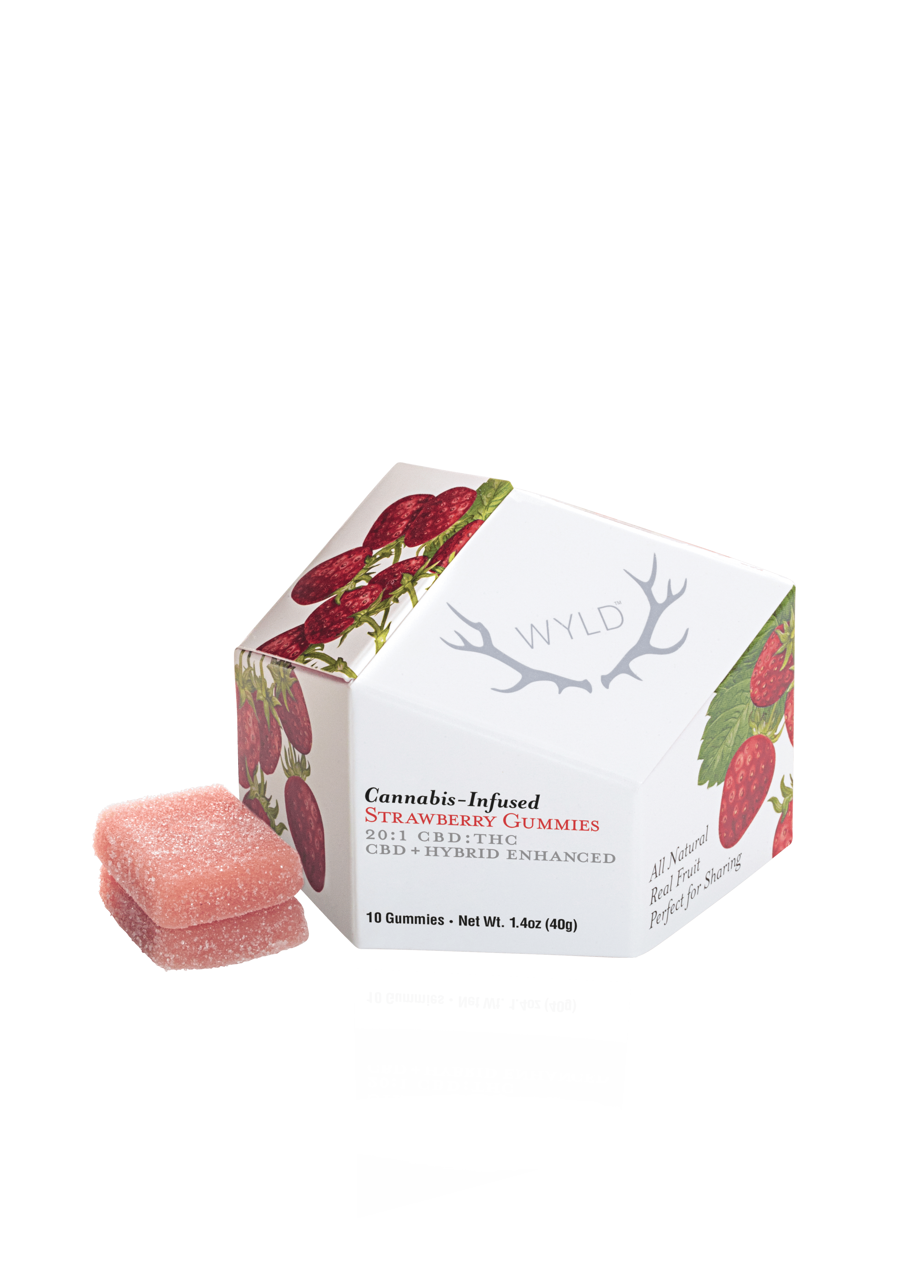 Wyld Gummies - Wyld - Strawberry 20:1 - $25 - Edibles