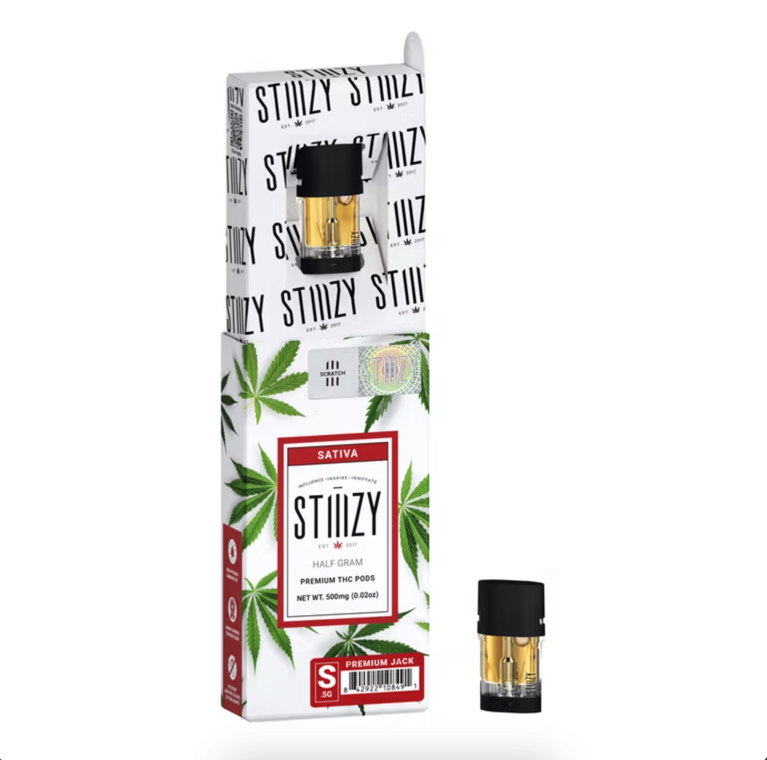 Premium Jack .5g STIIIZY Pod - STIIIZY -  - $16.25 - Cartridges