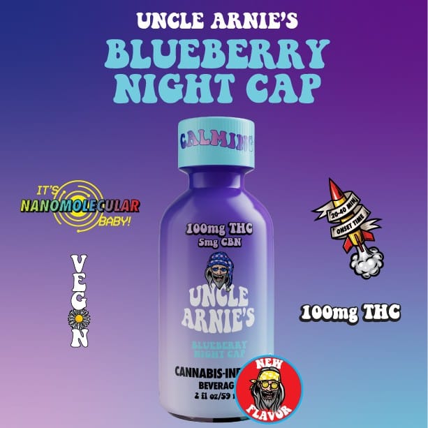Uncle Arnie's — Blueberry Nite Cap - Shot