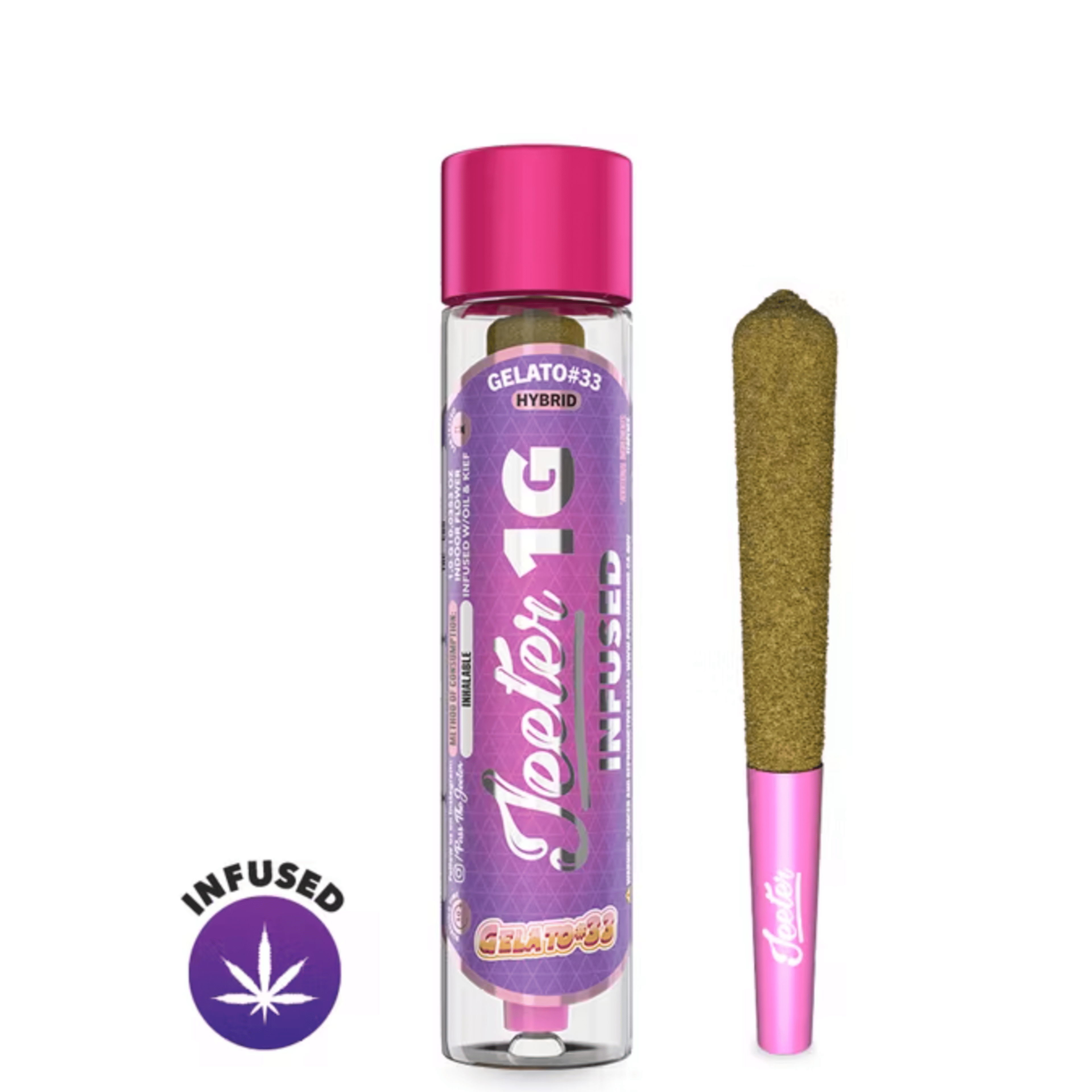 Gelato Infused Preroll 1g - Jeeter - - $21.25 - Pre-Rolls