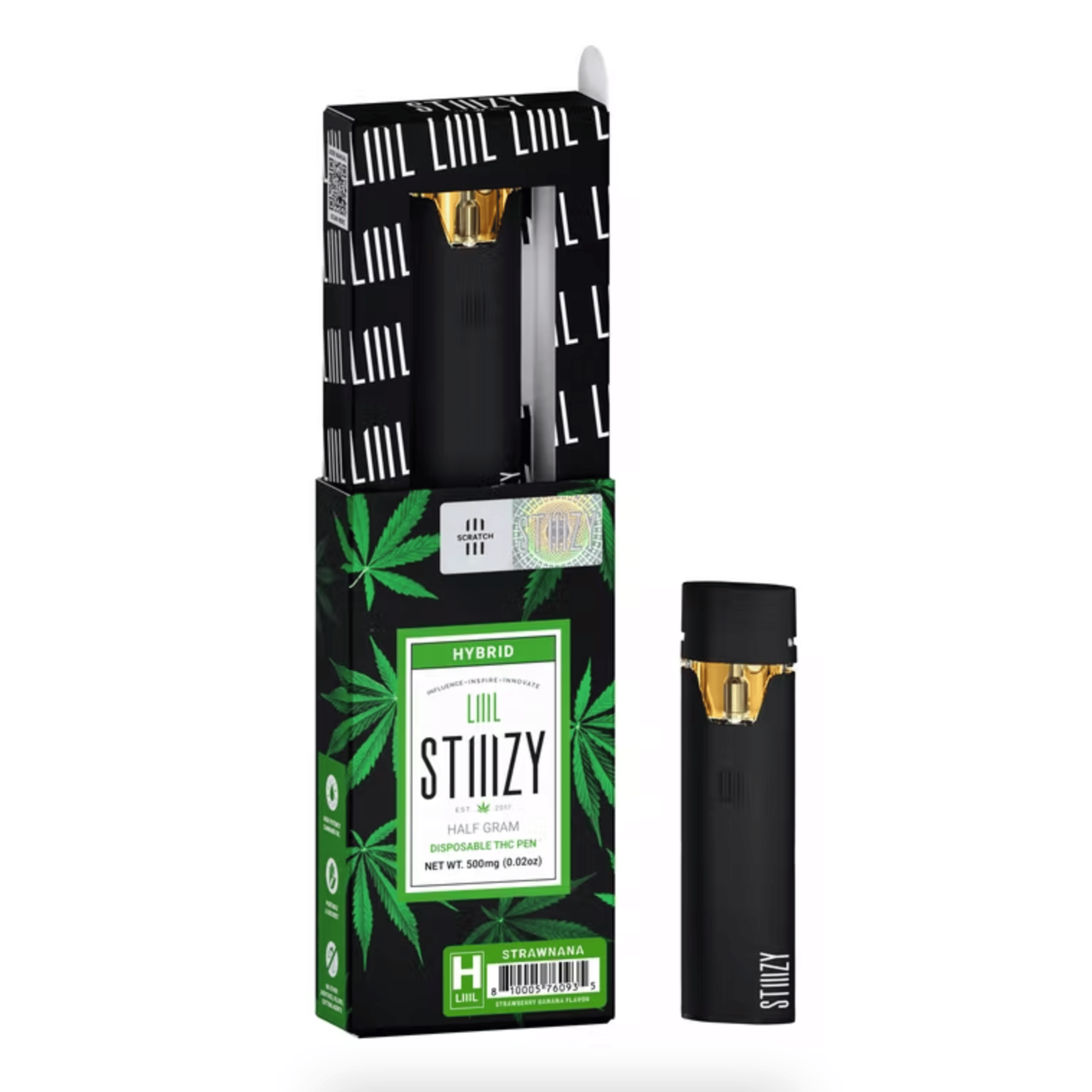 LIIIL Strawnana .5g Disposable - STIIIZY - - $18.25 - Disposable Vapes