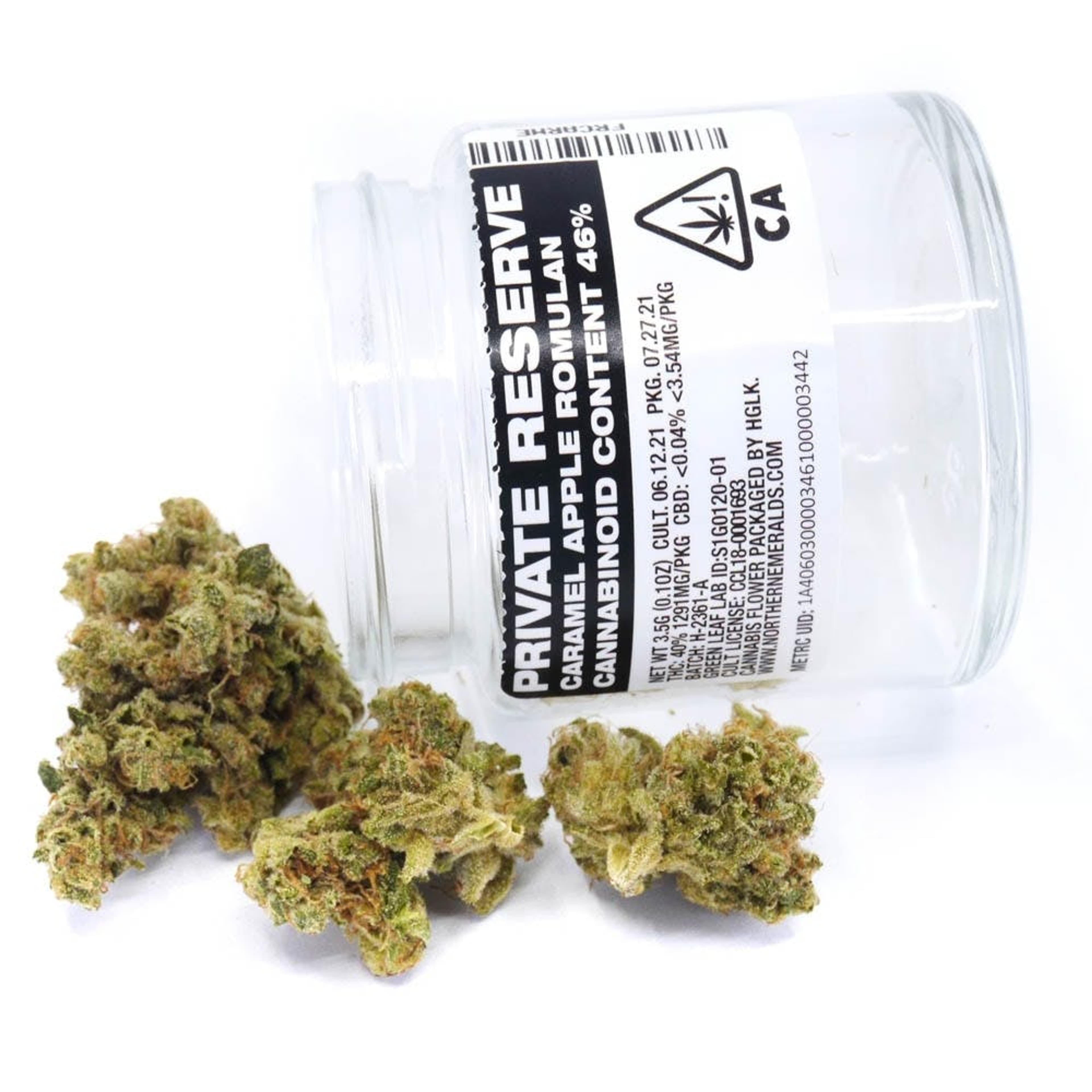 Northern Emeralds | 3.5g Private Reserve Jar - Titan OG - Indica Hybrid - Northern Emeralds - - $50 - Flowers