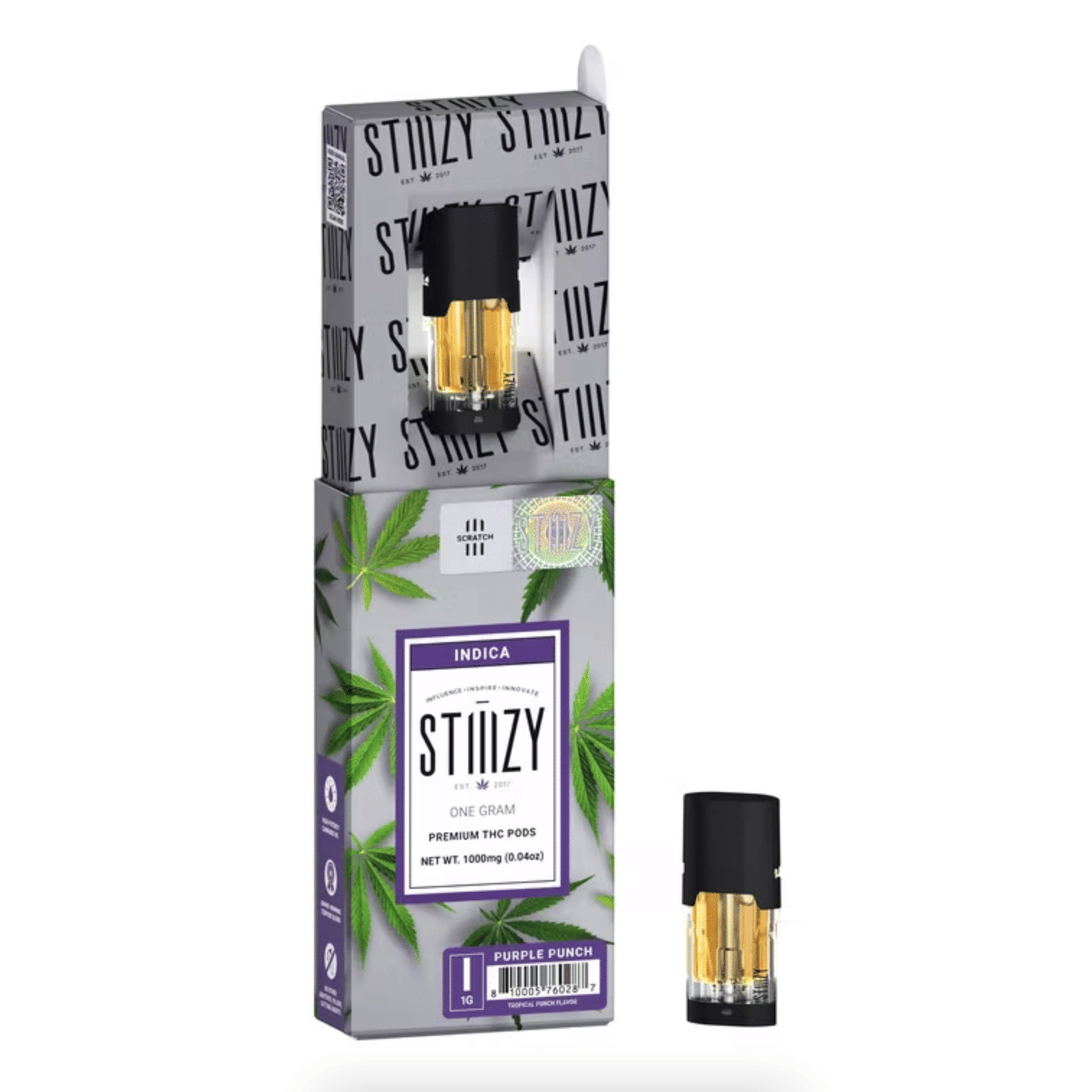 Purple Punch 1g STIIIZY Pod - STIIIZY - - $30 - Cartridges