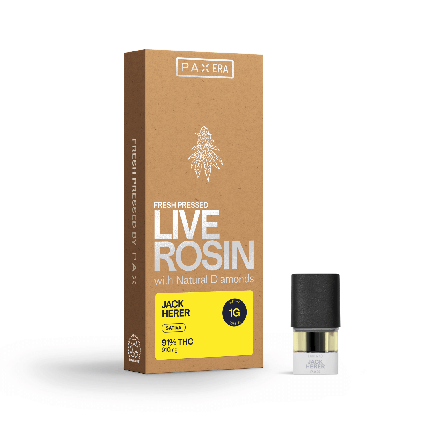Jack Herer Live Rosin Pod 1g - Pax -  - $48.50 - Vapes