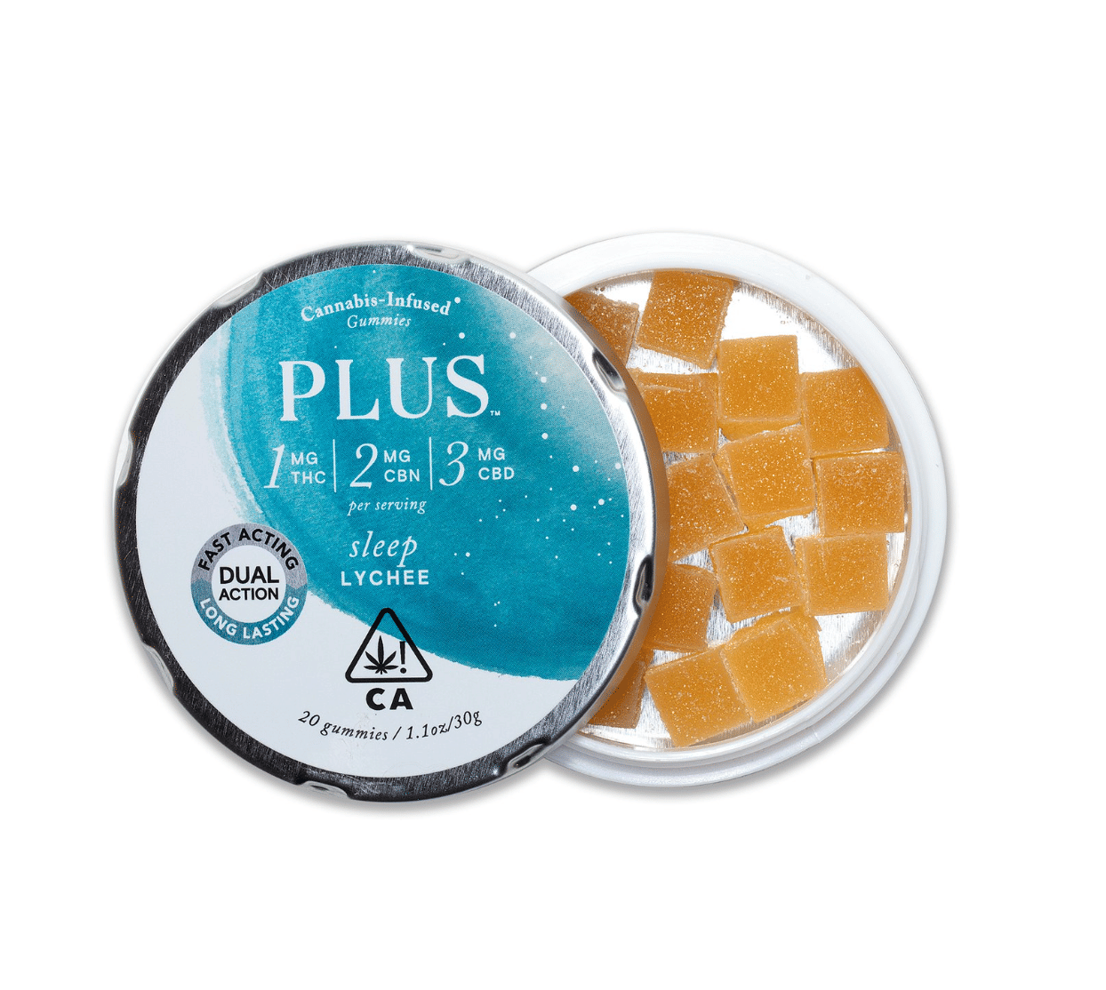 Lychee 1:2:3 (THC/CBN/CBD) - PLUS™️ Products -  - $19 - Edible