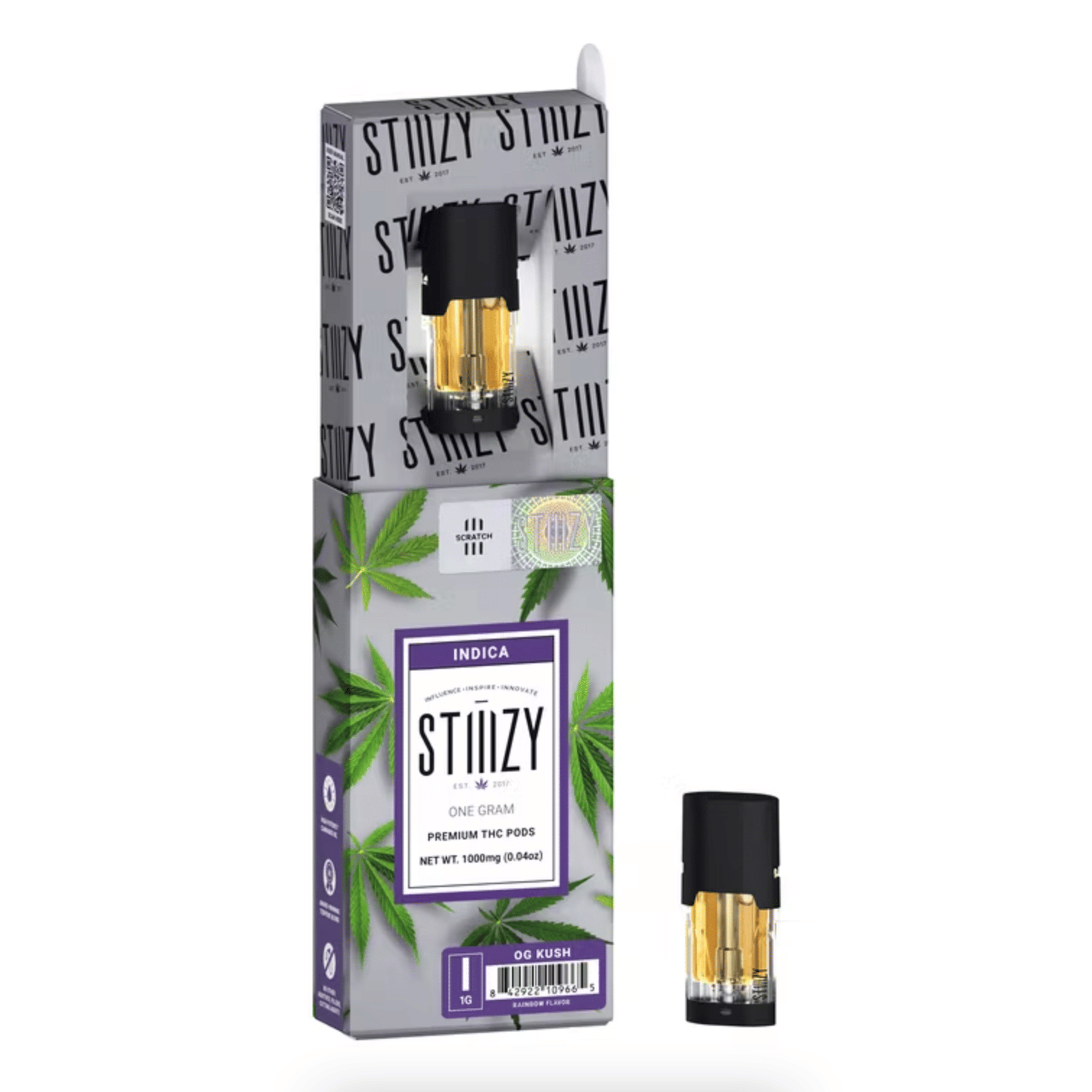 OG Kush 1g STIIIZY Pod - STIIIZY - - $30 - Cartridges