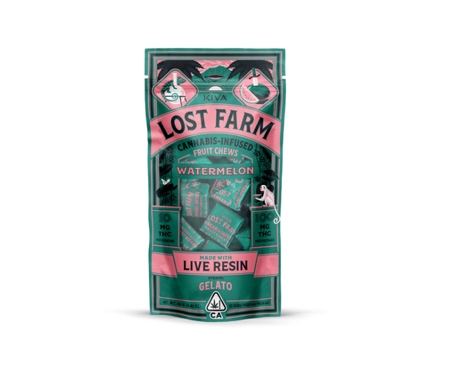 Kiva Confections: Watermelon Gelato Lost Farm Chews