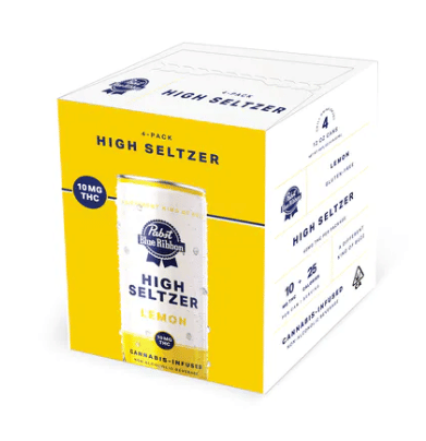 Lemon High Seltzer 4Pck - Pabst (PBR) -  - $18 - Drinks