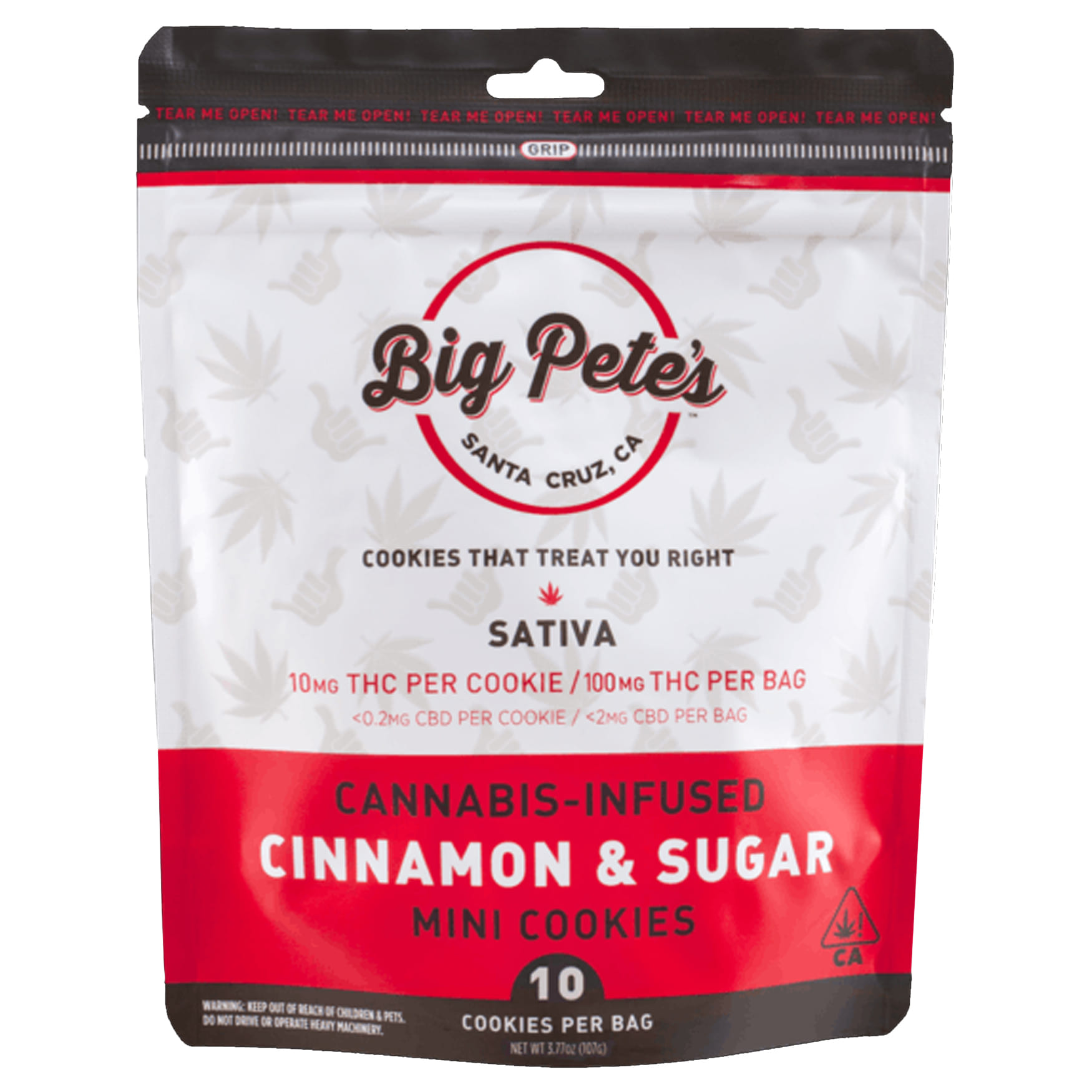 Cinnamon & Sugar (S) 10pk - Big Pete's - Cinnamon (100mg) (S) - $17 - Edibles