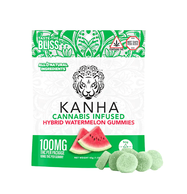 100MG Gummies Classic Watermelon