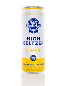 Pabst Blue Ribbon — High Lemon Seltzer Single Can