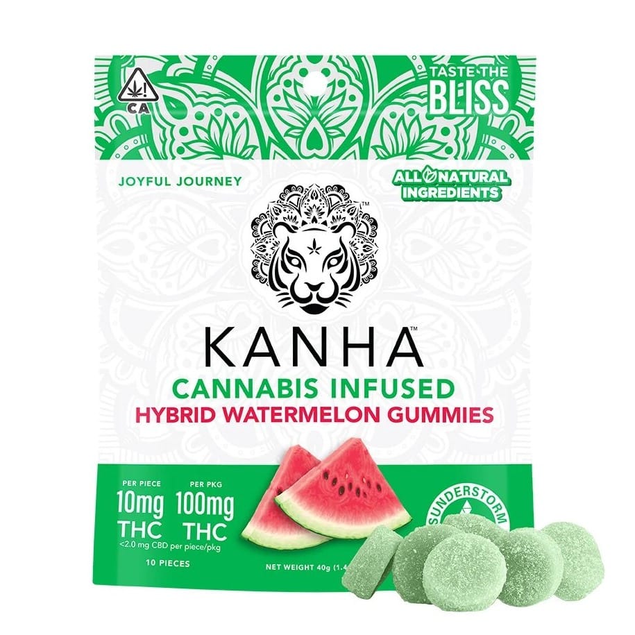 Watermelon Gummies - Kanha -  - $15 - Edibles