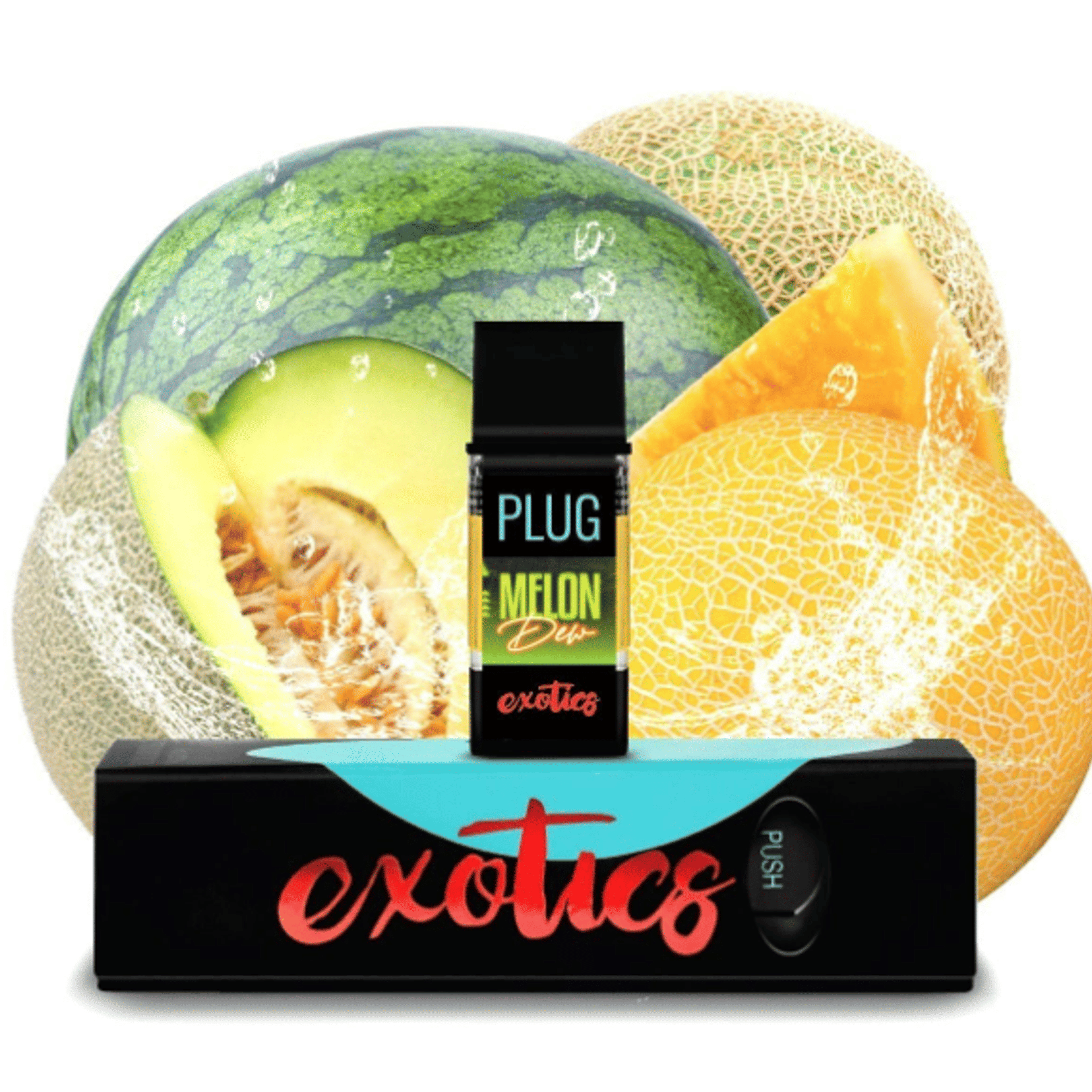 Exotics | Melon Dew - 1g - PLUGplay - - $40 - Cartridges / Pens