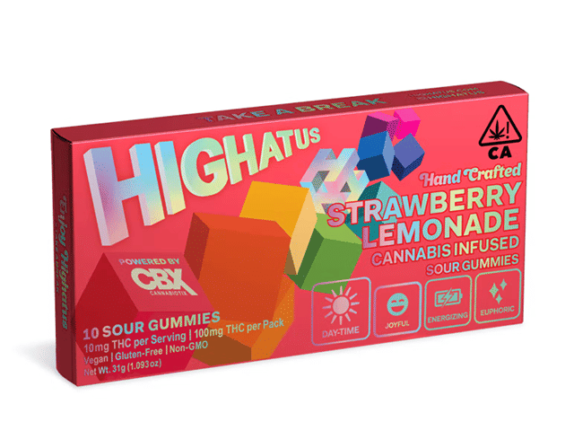 Strawberry Lemonade - Sour Gummies (10pk) - 100mg