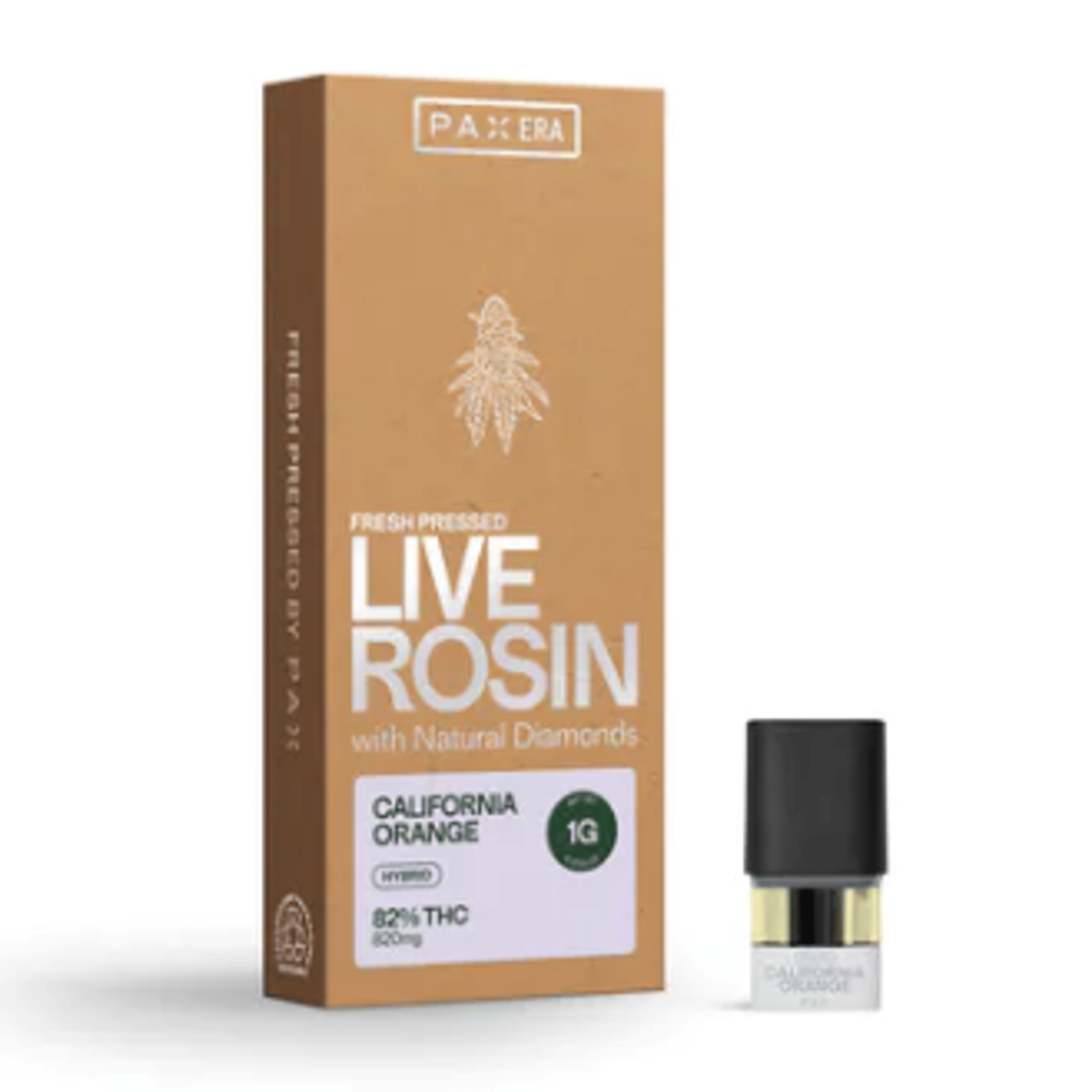 California Orange 1g Live Rosin Pax Pod - PAX - - $48 - Pax Pods