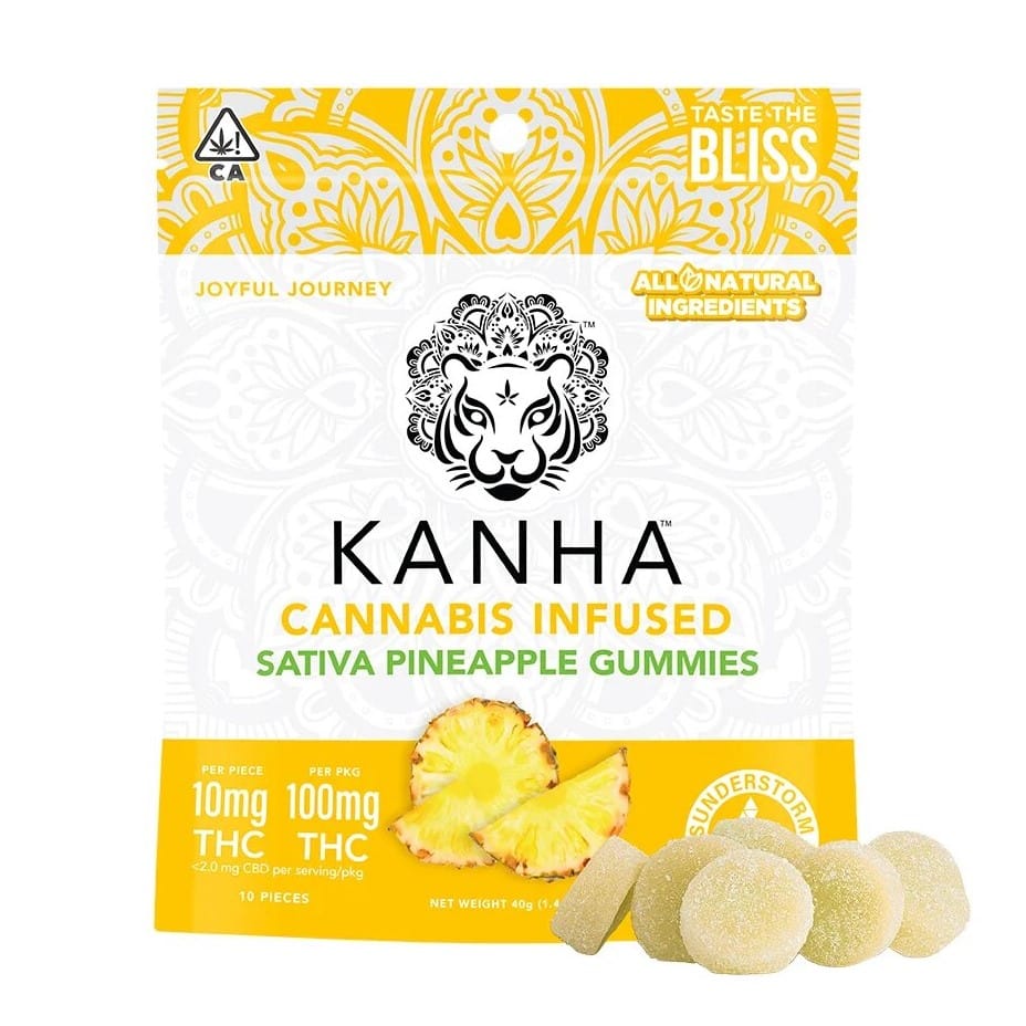 Pineapple Gummies - Kanha -  - $15 - Edibles
