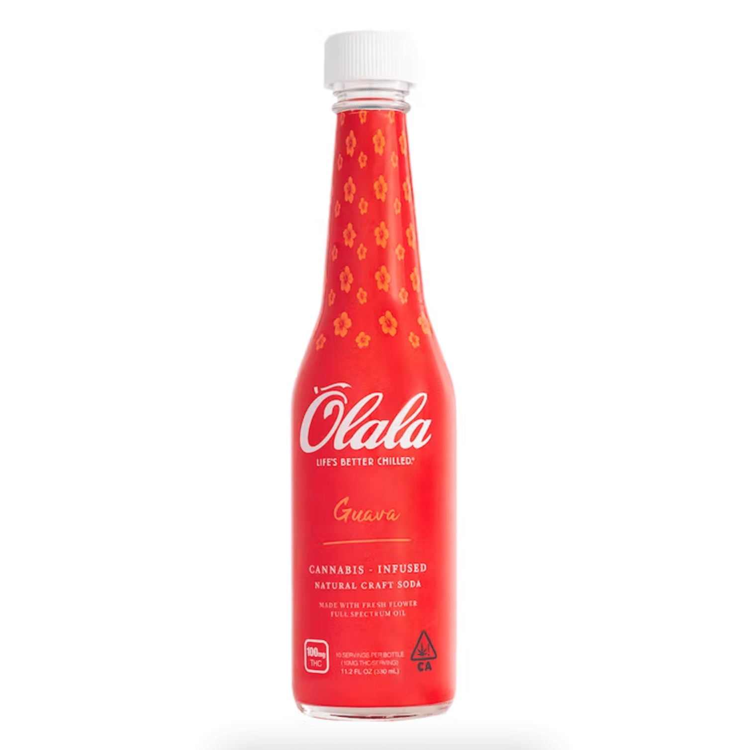 Guava 100mg Infused Soda - Olala -  - $12.50 - Edibles