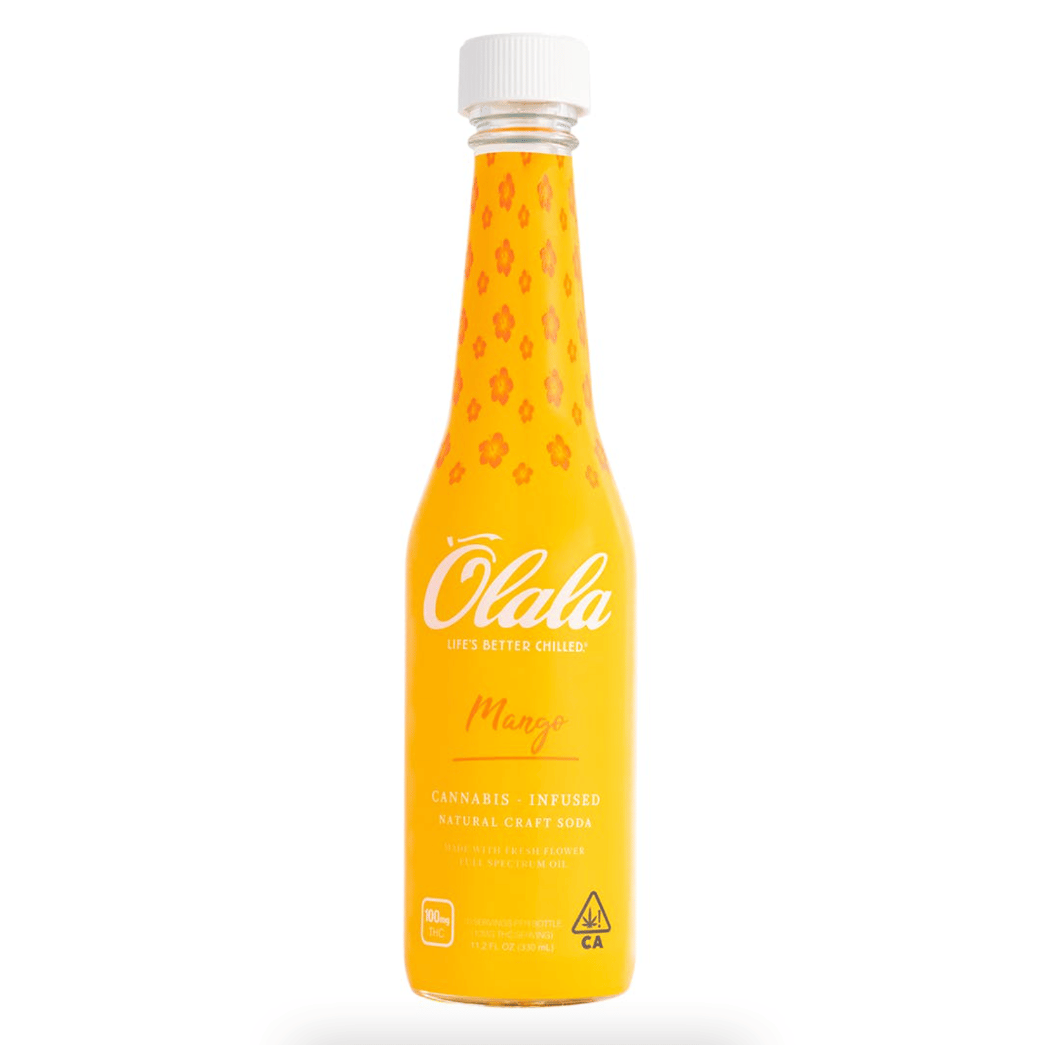 Mango 100mg Infused Soda - Olala -  - $12.50 - Edibles