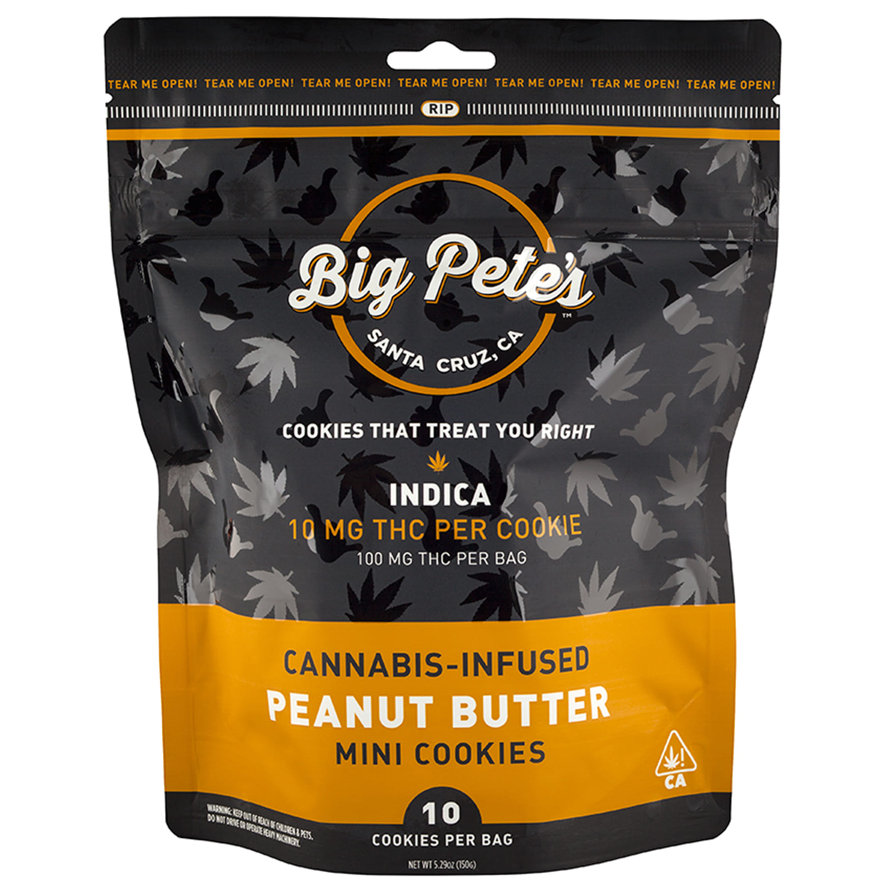 Peanut Butter (I) 10pk - Big Pete's - Peanut Butter 100mg (I) - $17 - Edibles