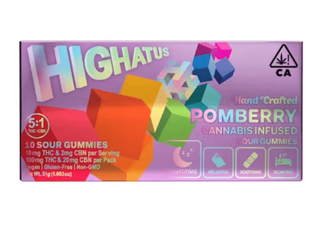 PomBerry - CBN Sour Gummies (10pk) - 100mg