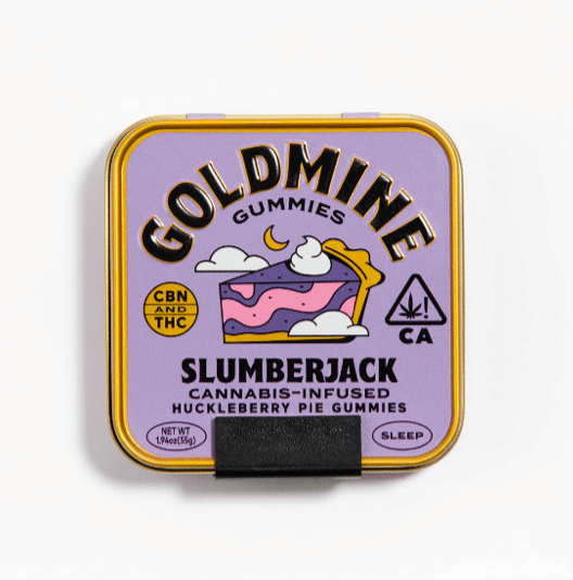 SLUMBERJACK HUCKLEBERRY PIE CBN - Goldmine -  - $18.50 - Edibles