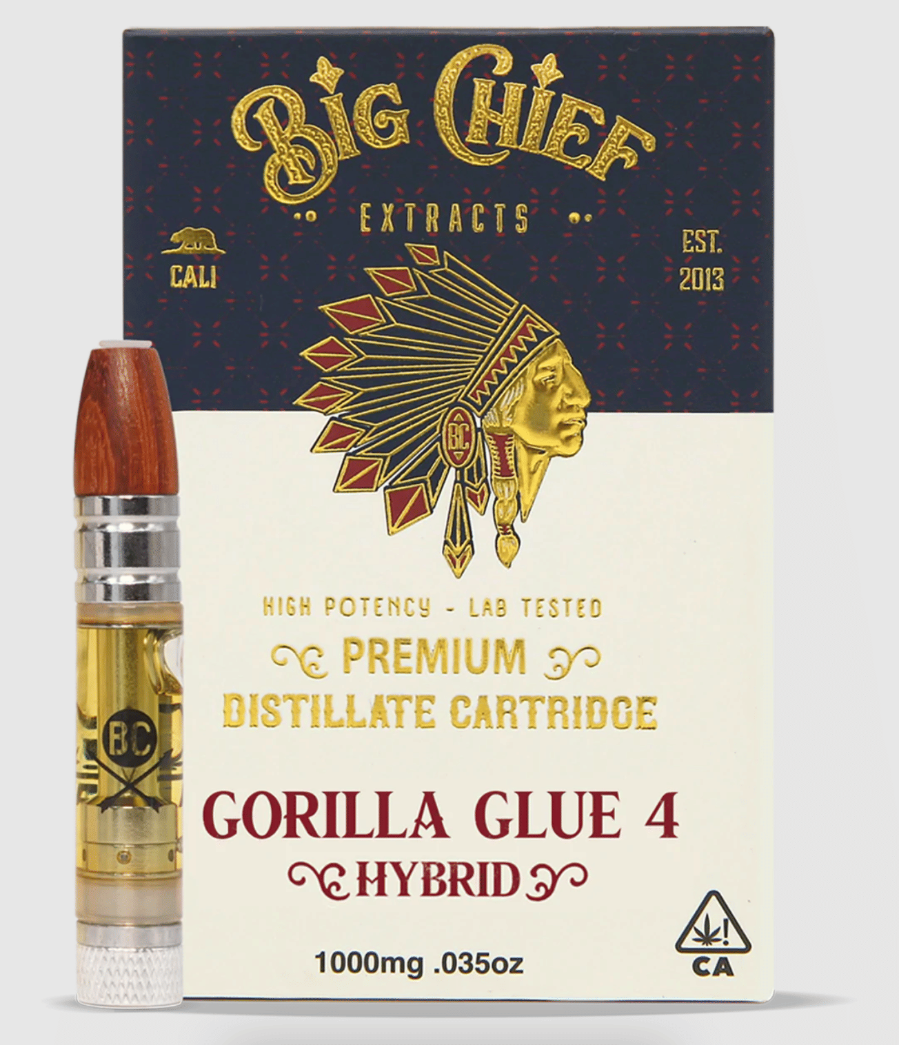 Big Chief - Gorilla Glue 1g - Big Chief -  - $25.50 - Cartridges