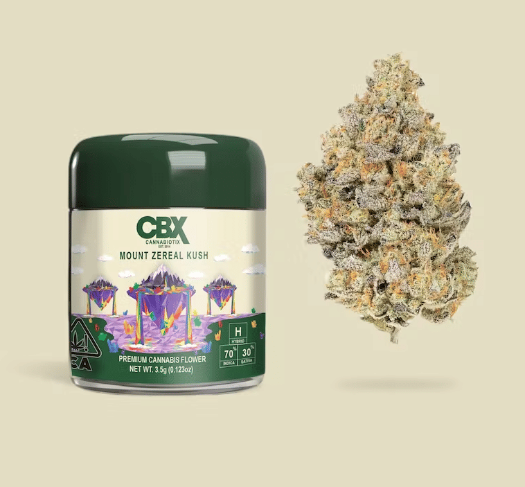 Mount Zereal Kush 3.5g - CBX -  - $62 - Flowers