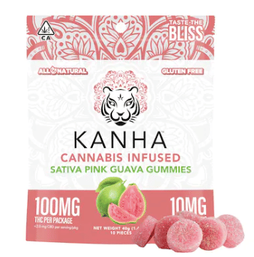 Sativa Pink Guava - Kanha Treats -  - $16 - Edible
