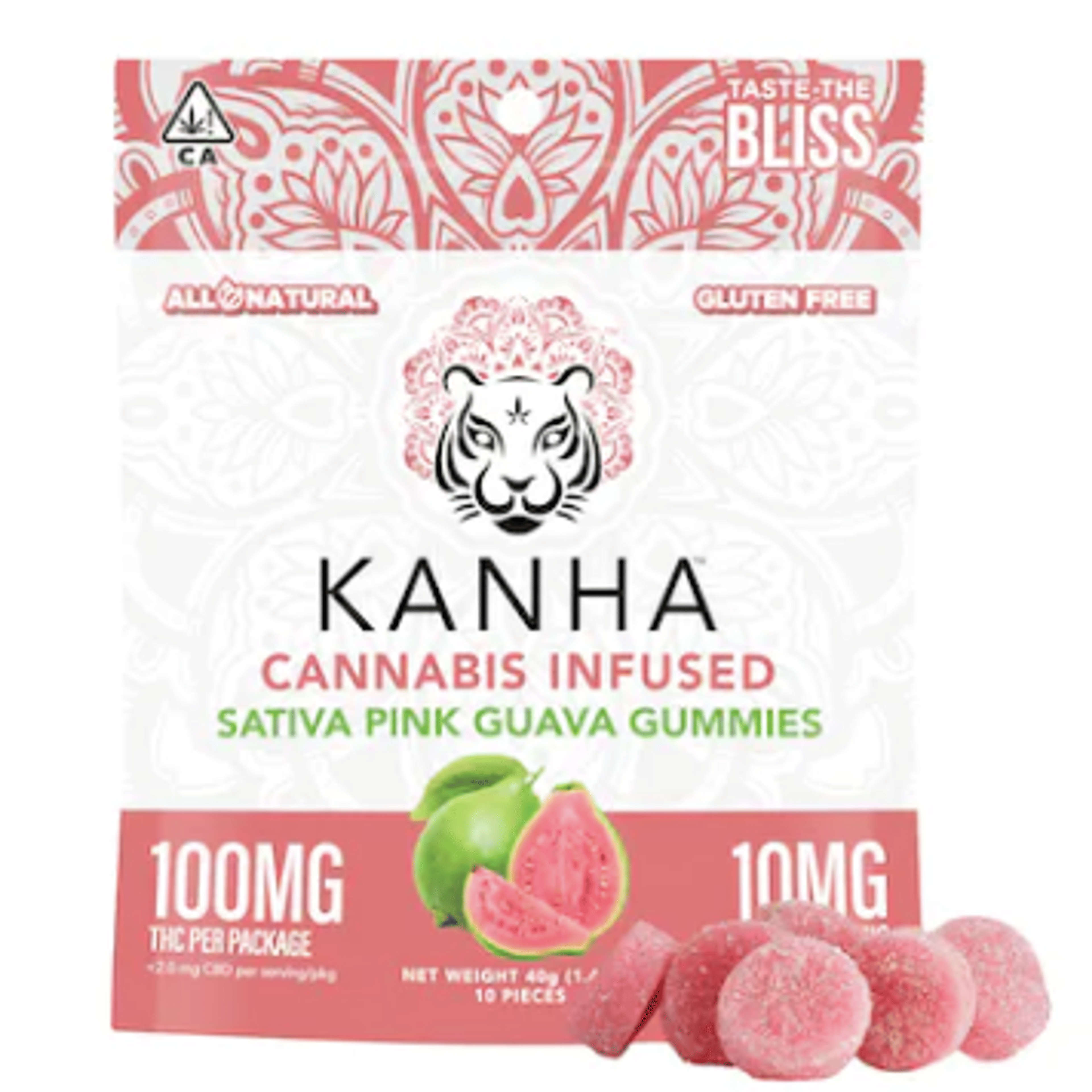 Sativa Pink Guava - Kanha Treats - - $16 - Edible
