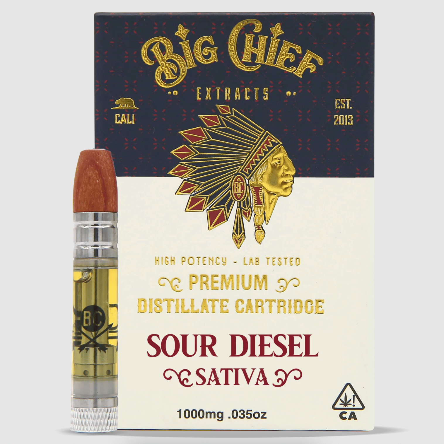 Big Chief - Sour Diesel 1g - Big Chief -  - $25.50 - Cartridges
