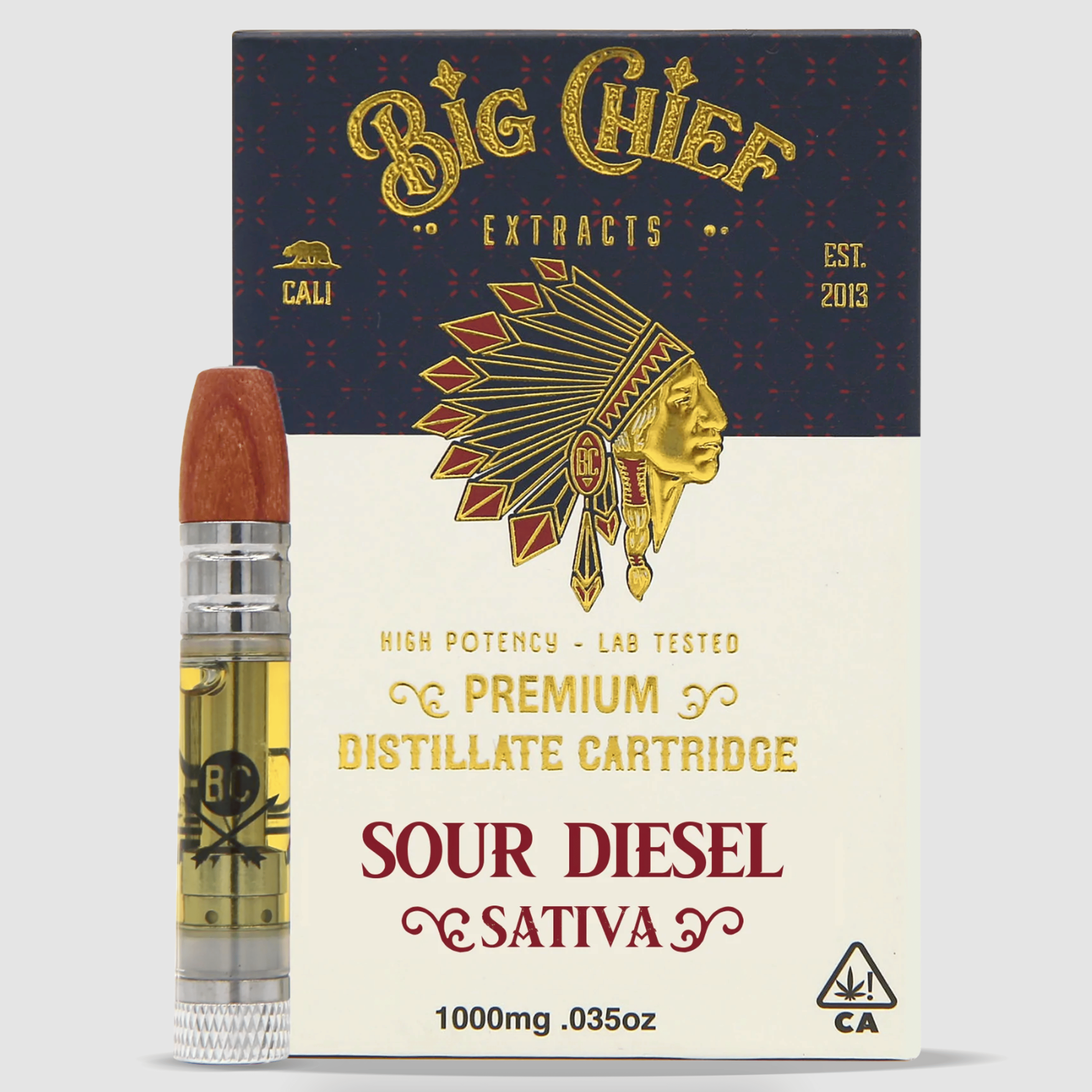 Big Chief - Sour Diesel 1g - Big Chief - - $25.50 - Cartridges