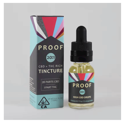 20:1 High CBD Tincture 15ml - Proof -  - $32 - Tincture