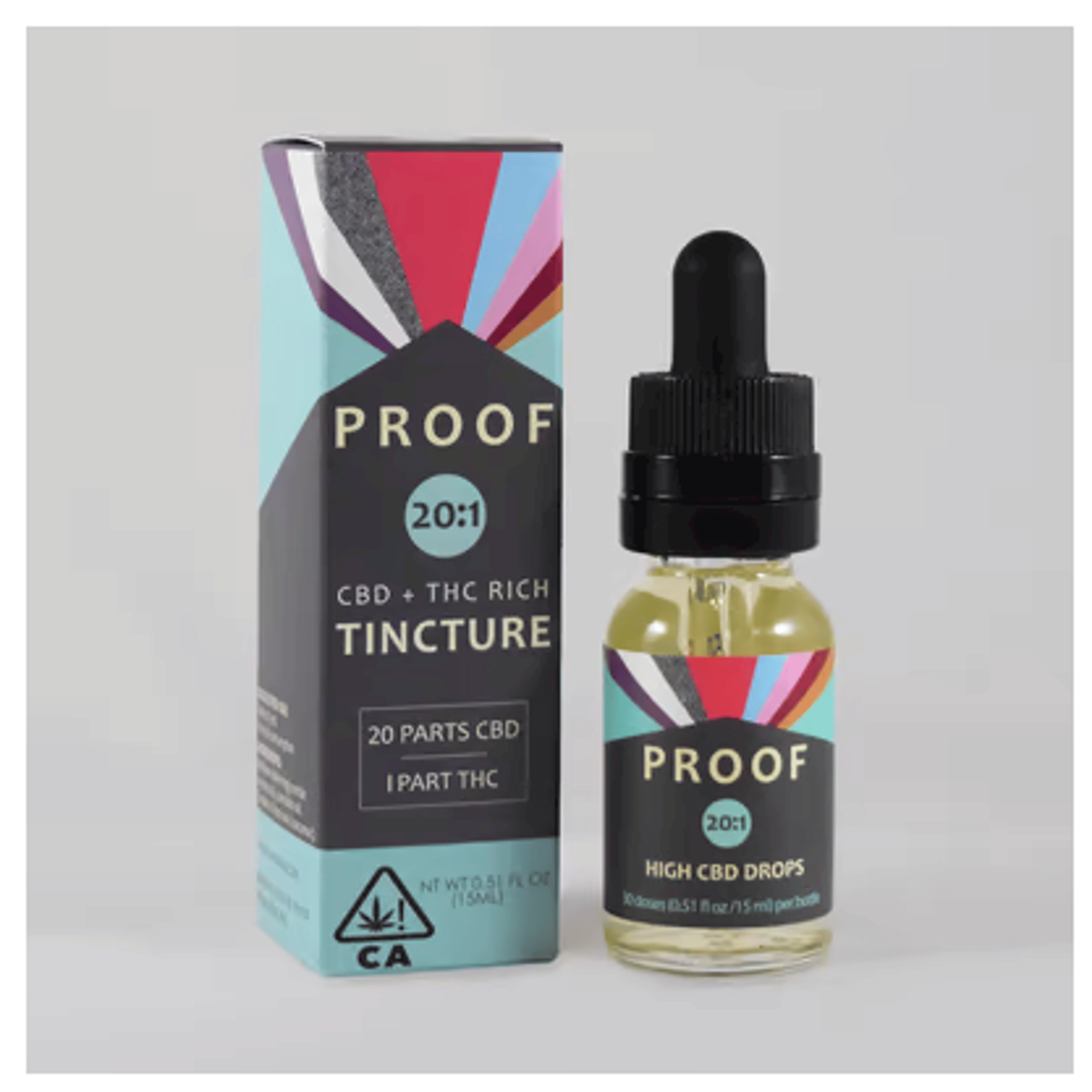 20:1 High CBD Tincture 15ml - Proof - - $32 - Tincture