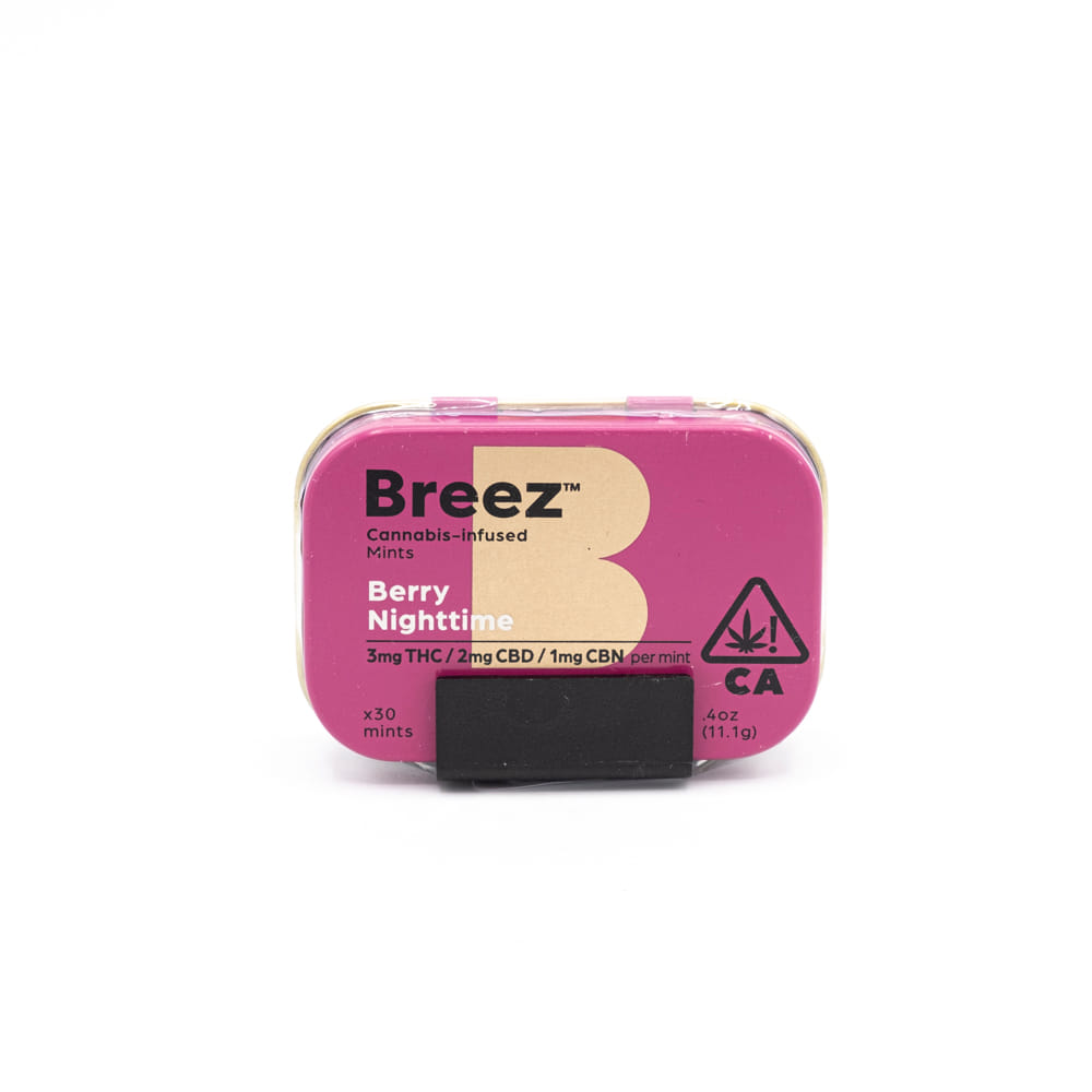 Breez: Berry Nighttime Mints
