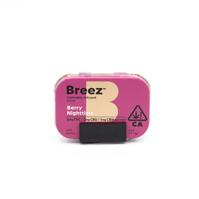 Breez: Berry Nighttime Mints