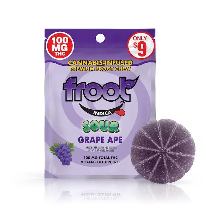 Froot: Froot Gummy Single 100mg