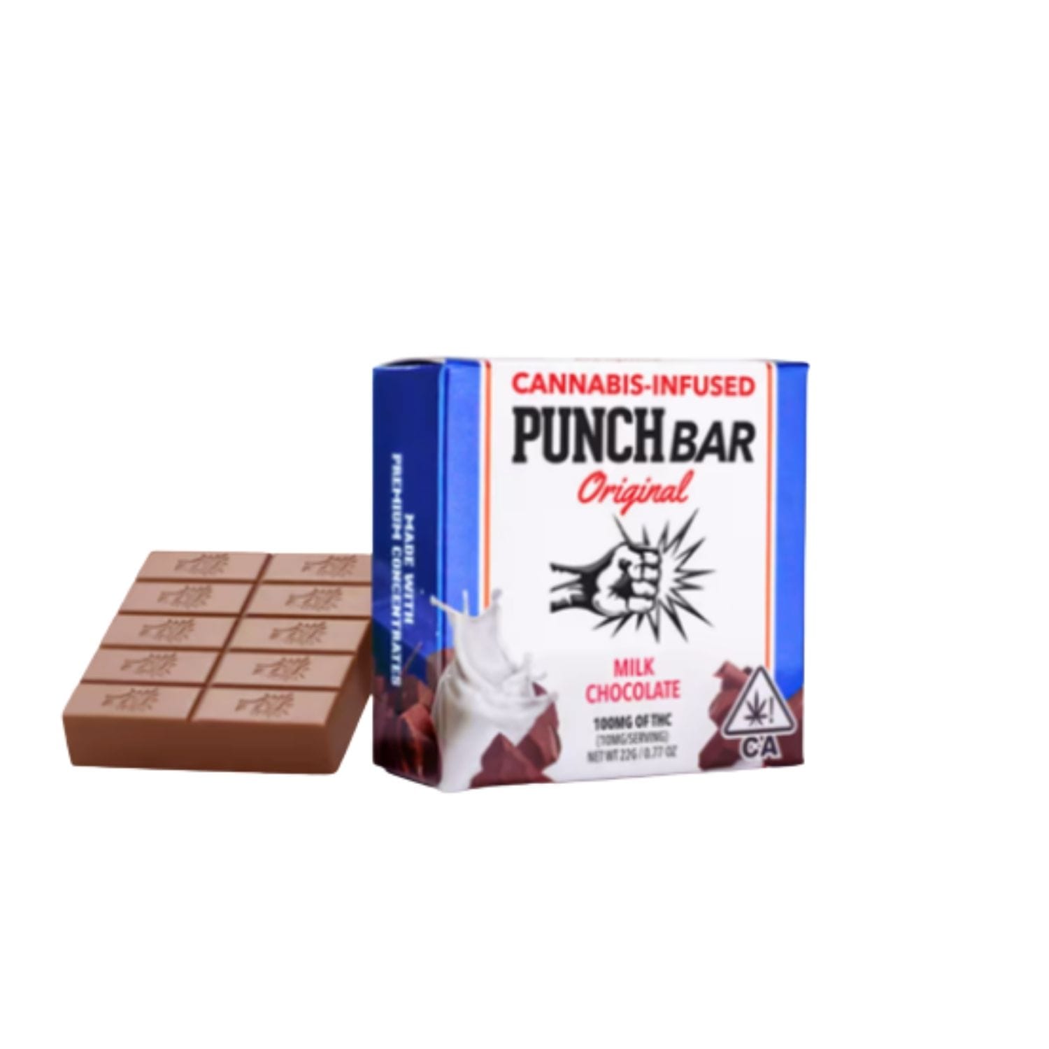 Milk Chocolate Bar 100mg - Punch Edibles -  - $10.74 - Edible