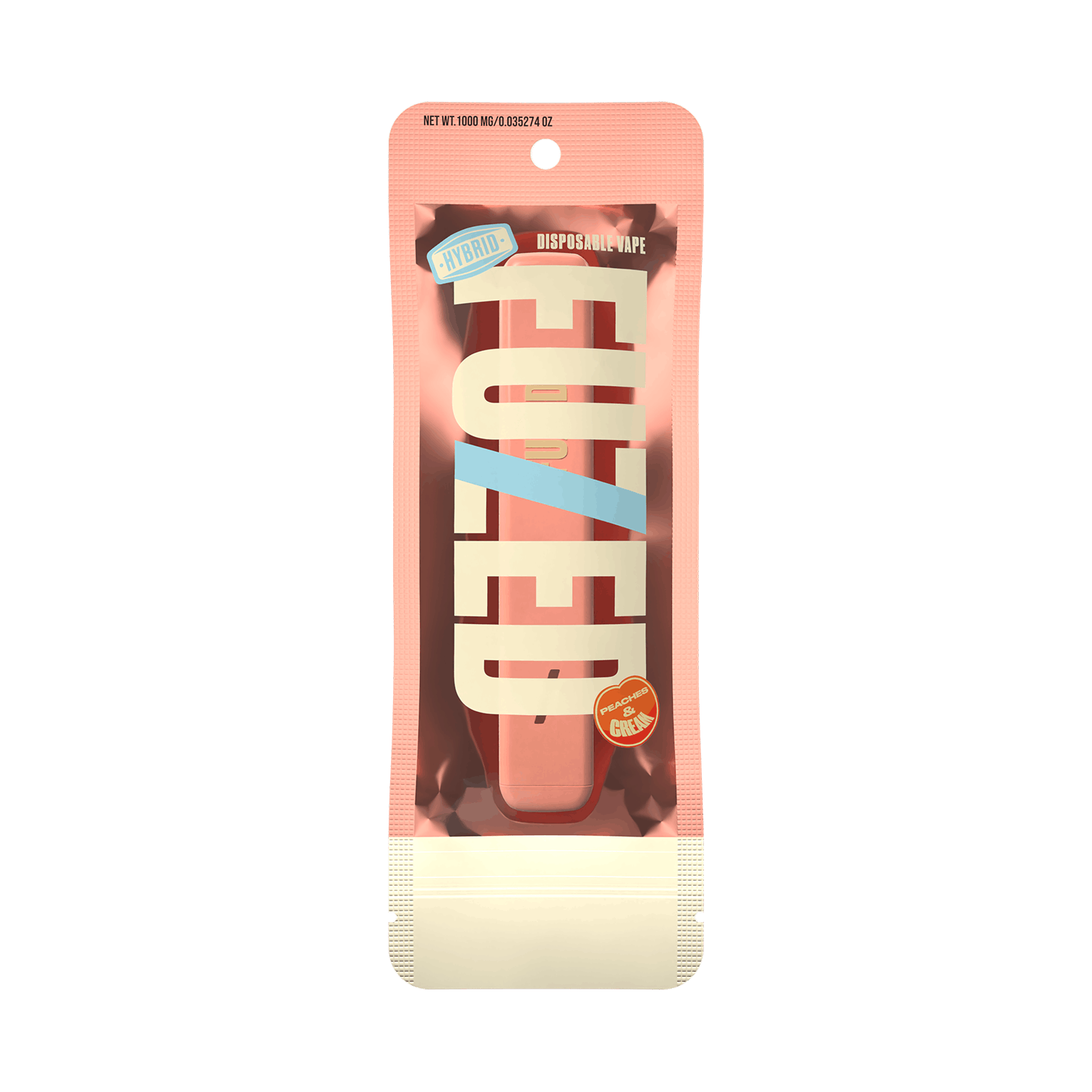 Fuzed - Peaches and Cream Disposable 1g - Fuzed - Fuzed - Peaches and Cream Disposable 1g - $29 - Disposable