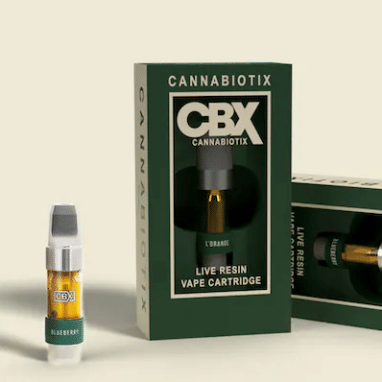 CBX | .5g - GM-uh-OH - Live Resin Cartridge - Hybrid - Cannabiotix -  - $25 - Vape Carts