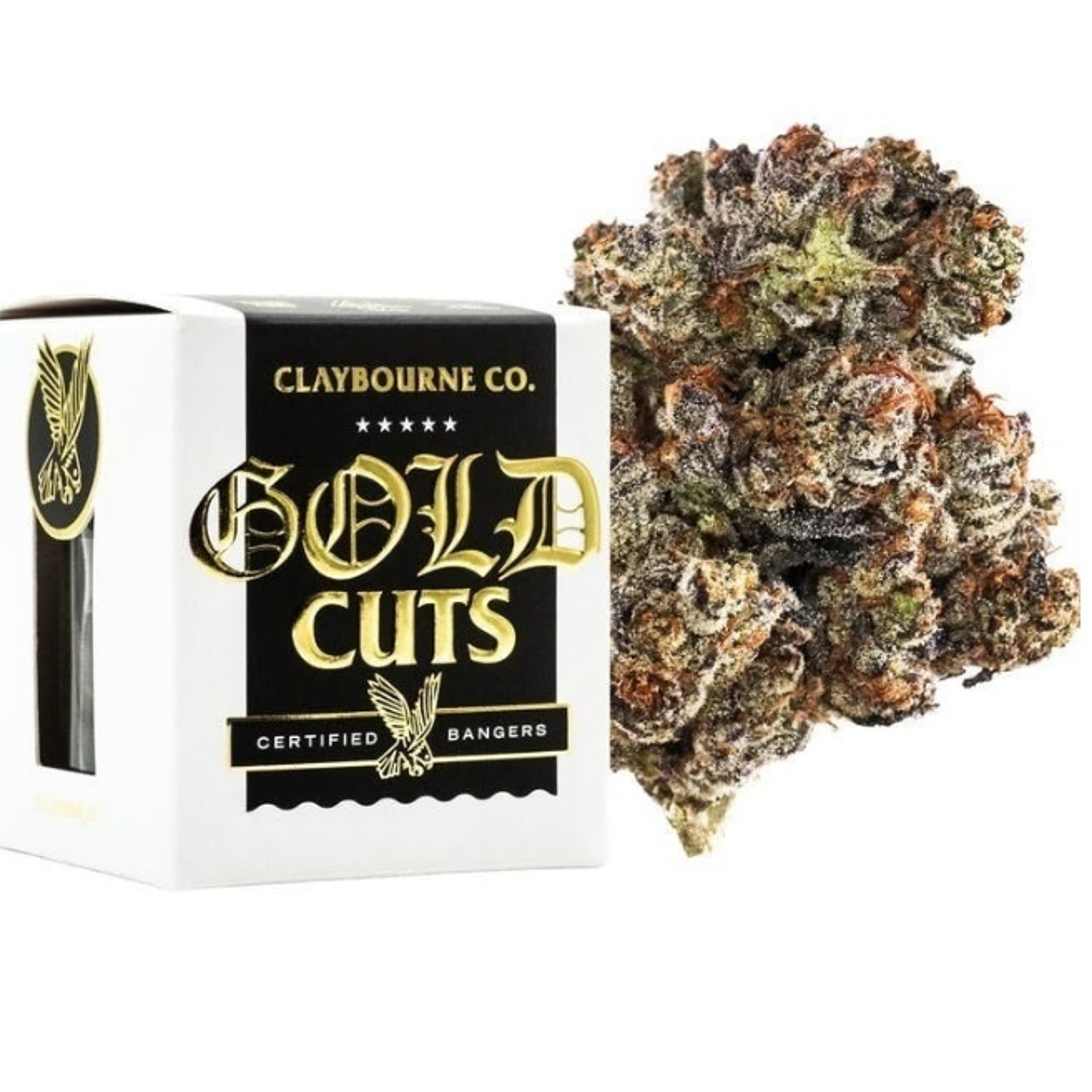 Claybourne Co. Gold Cuts Eighth 3.5g - Claybourne Co. - Gas Plant - $55 - Pre-Packaged Flowers