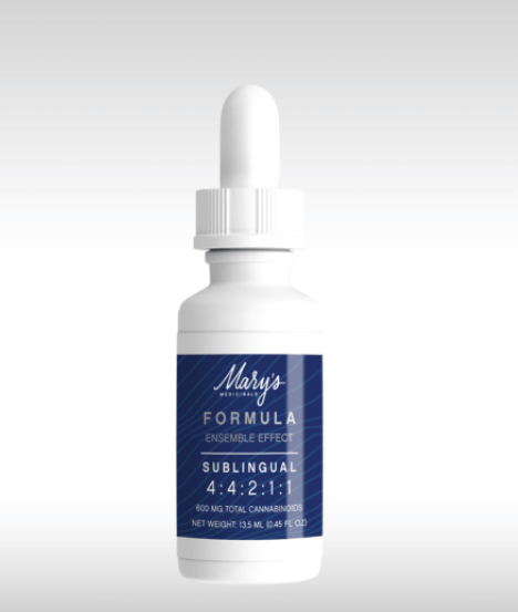 Formula Sublingual Oil 4:4:2:1:1 - Mary's Medicinals -  - $45 - Tincture