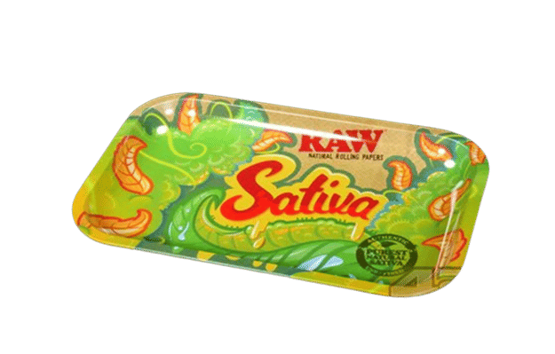 Sativa Rolling Tray - Medium - RAW -  - $9.99 - Accessories