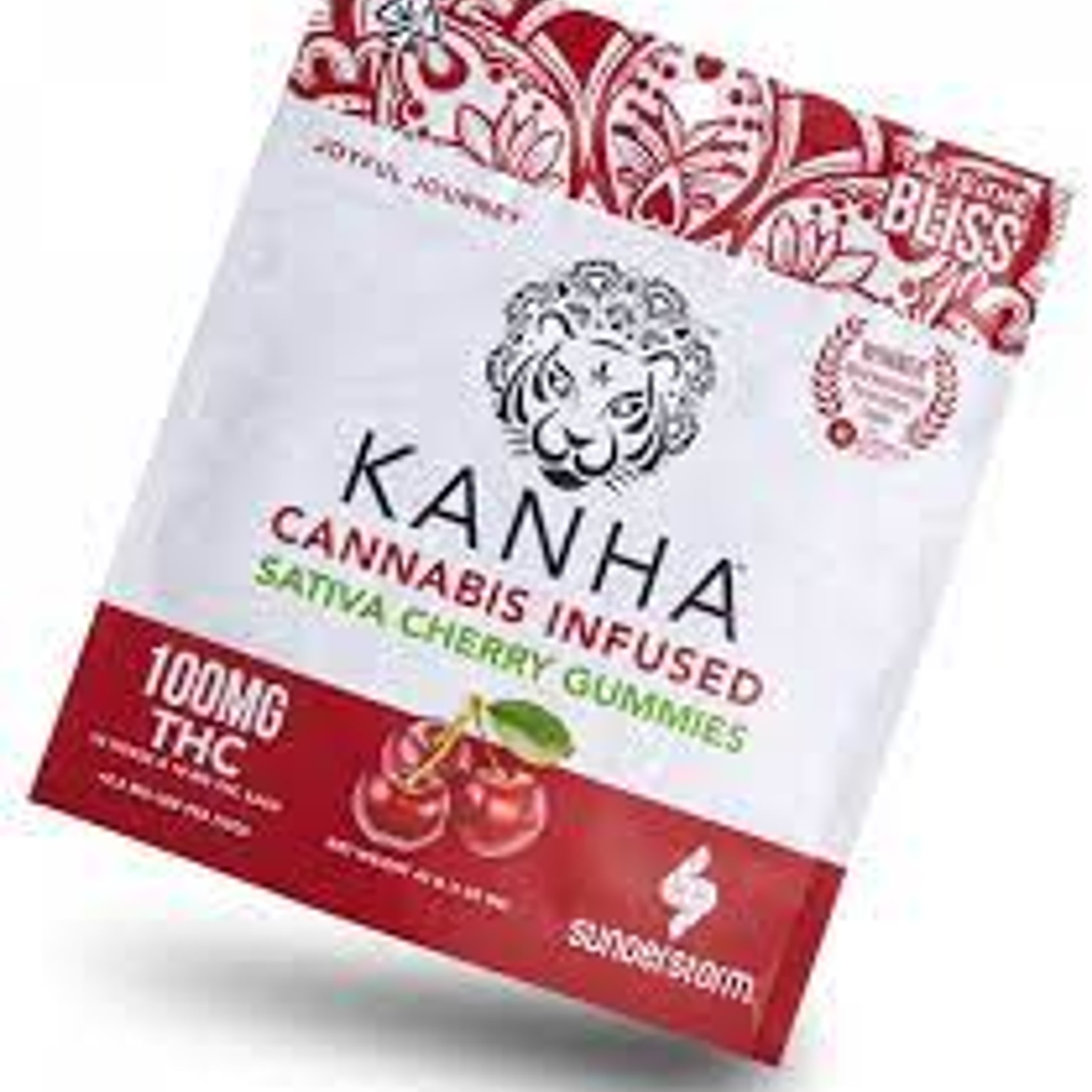 Cherry Gummies 100mg - Kanha - Gummies - $14 - Edible