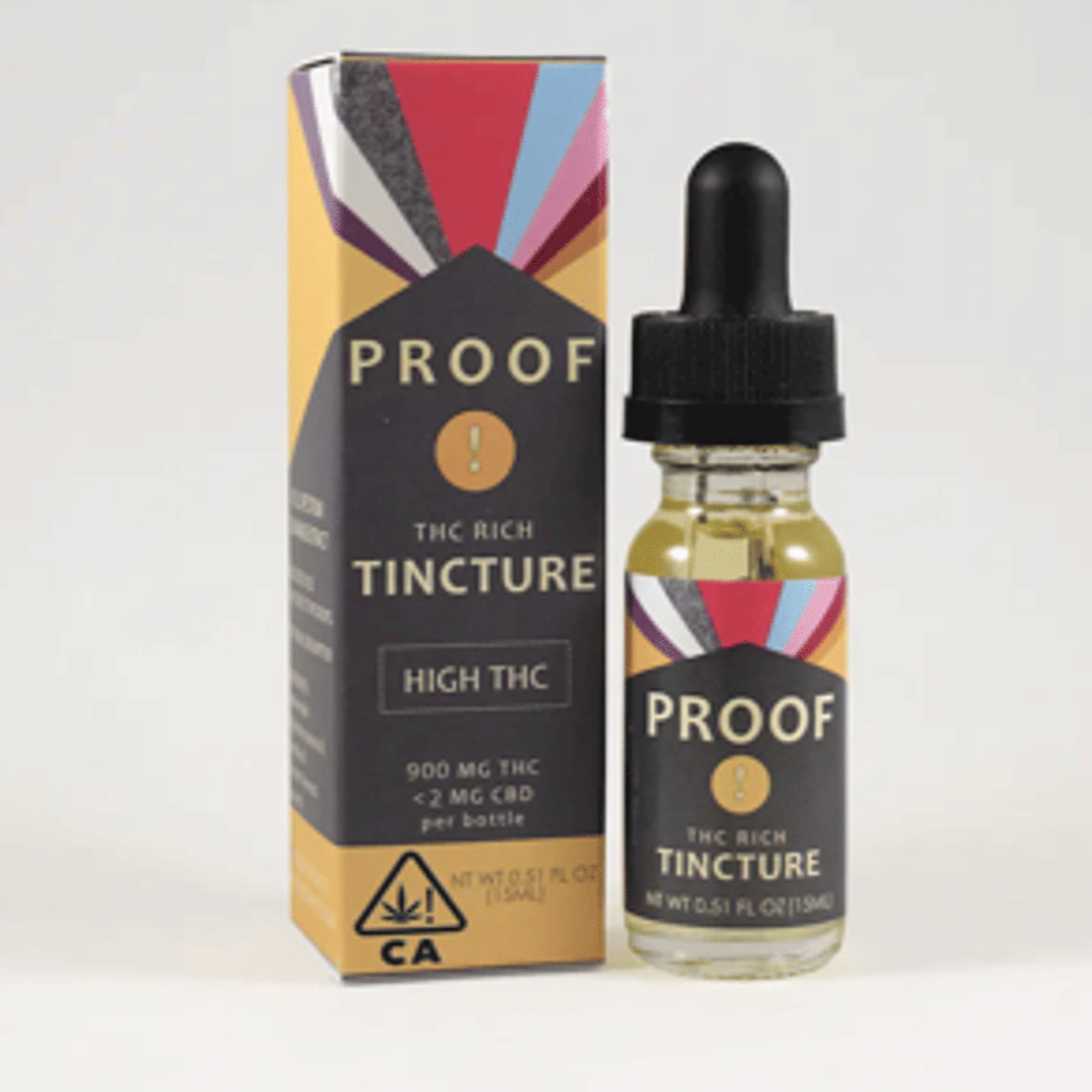 High THC Tincture 15ml - Proof - - $42 - Tincture