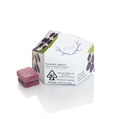 WYLD - Marionberry Gummies - 100mg THC - Wyld -  - $11.99 - Edibles