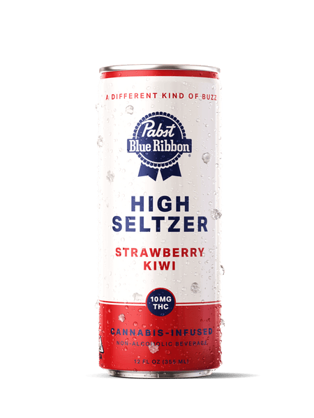 Pabst Blue Ribbon: High Strawberry Kiwi Seltzer