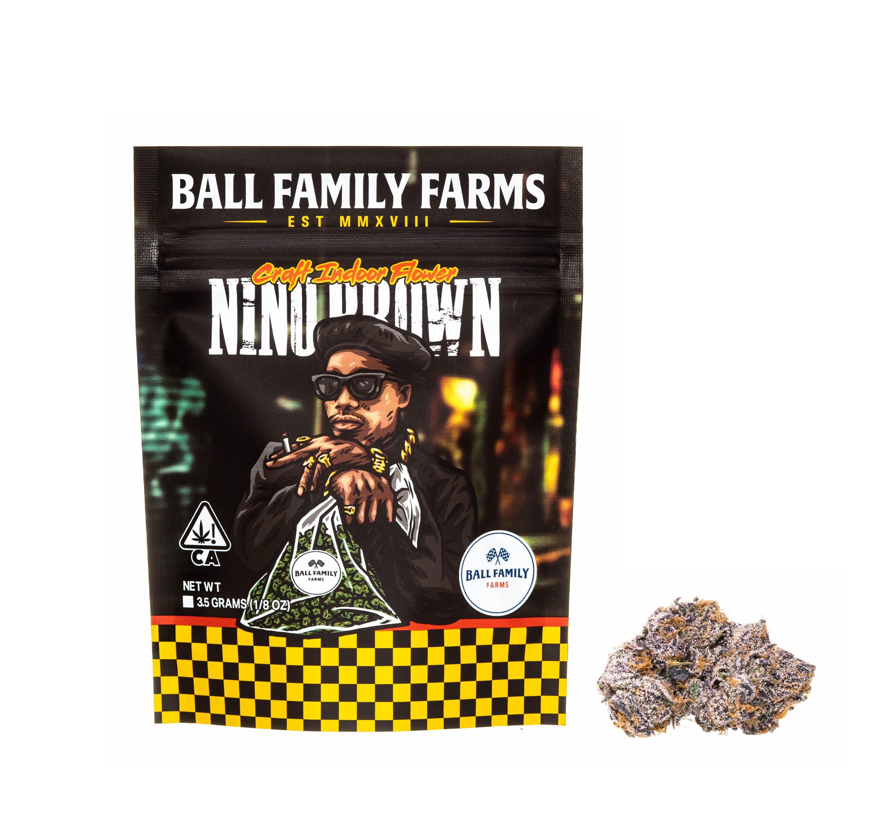 BALL FAMILY — Nino Brown  4g premium indoor