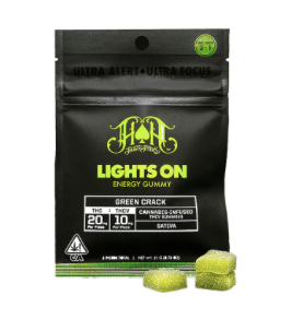 THCV Green Crack Gummies - Heavy Hitters -  - $20 - Edible