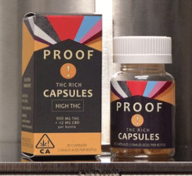 High THC Capsules 30ct - Proof -  - $53 - Capsules