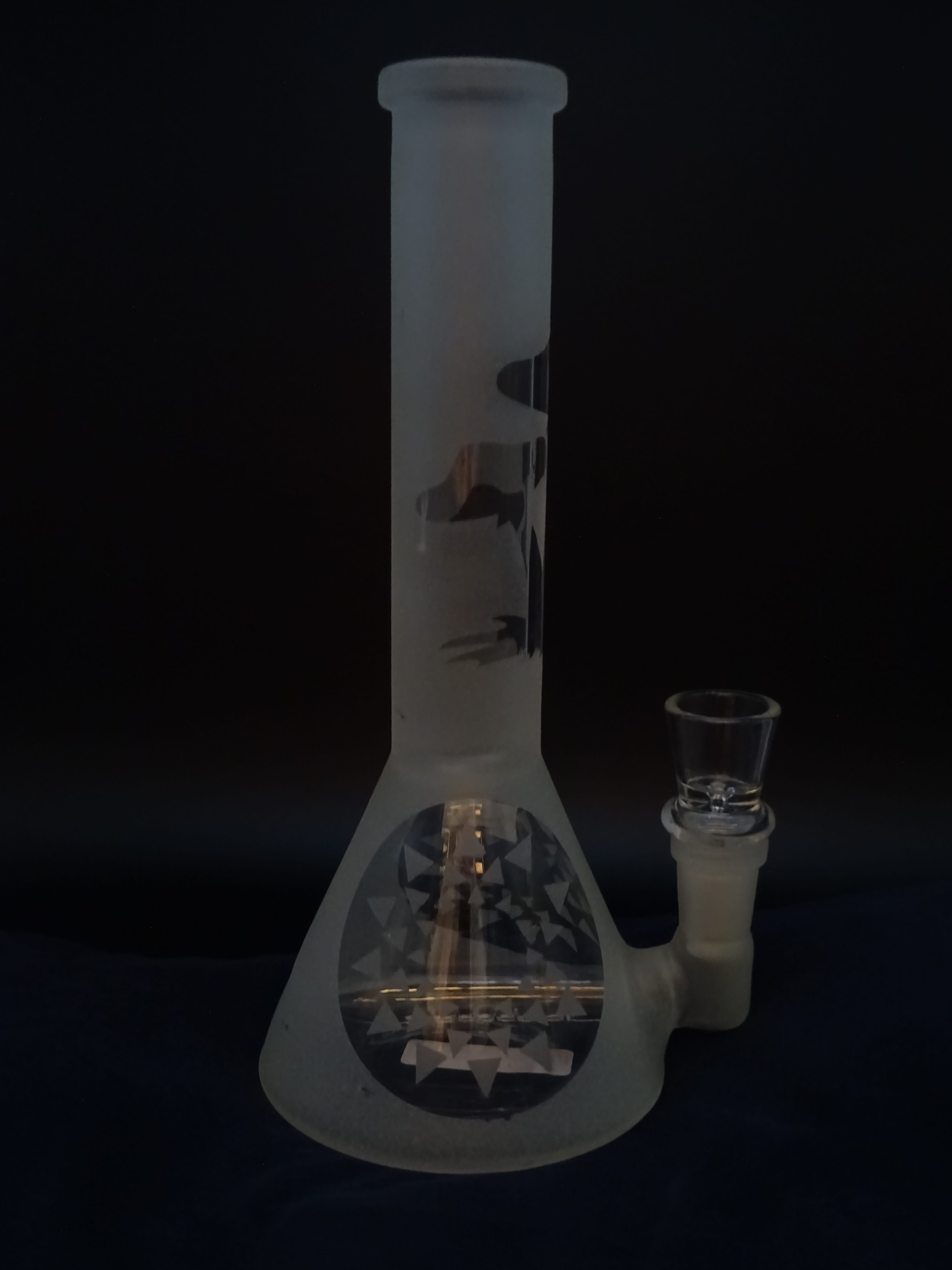 8in Glow in the Dark Beaker -  - $49.99 - Accessories